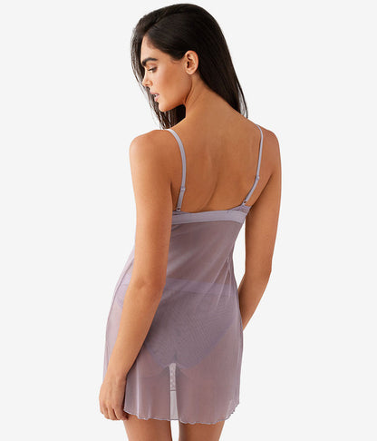Opening Act Chemise: Minimal Gray