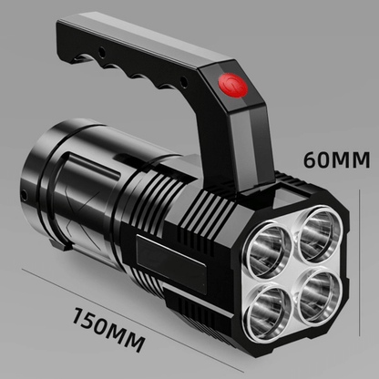 P1000 LED Rechargeable Flashlight