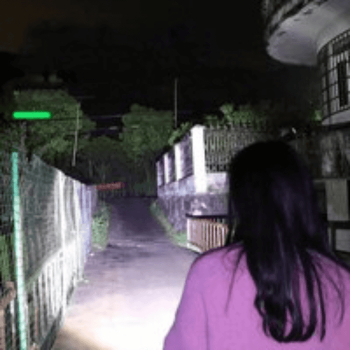 P1000 LED Rechargeable Flashlight