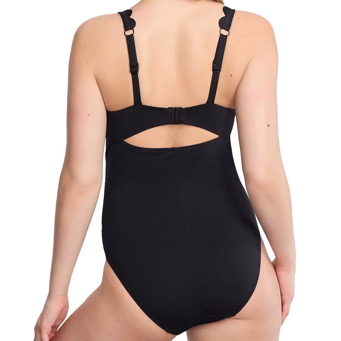 Panache Spirit Rita Plunge Swimsuit SW1780 Black Back
