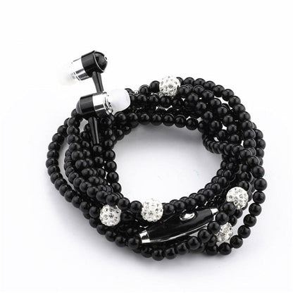 Pearl Necklace Earphone
