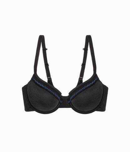 Perfect Primer Underwire T-Shirt Bra: Black
