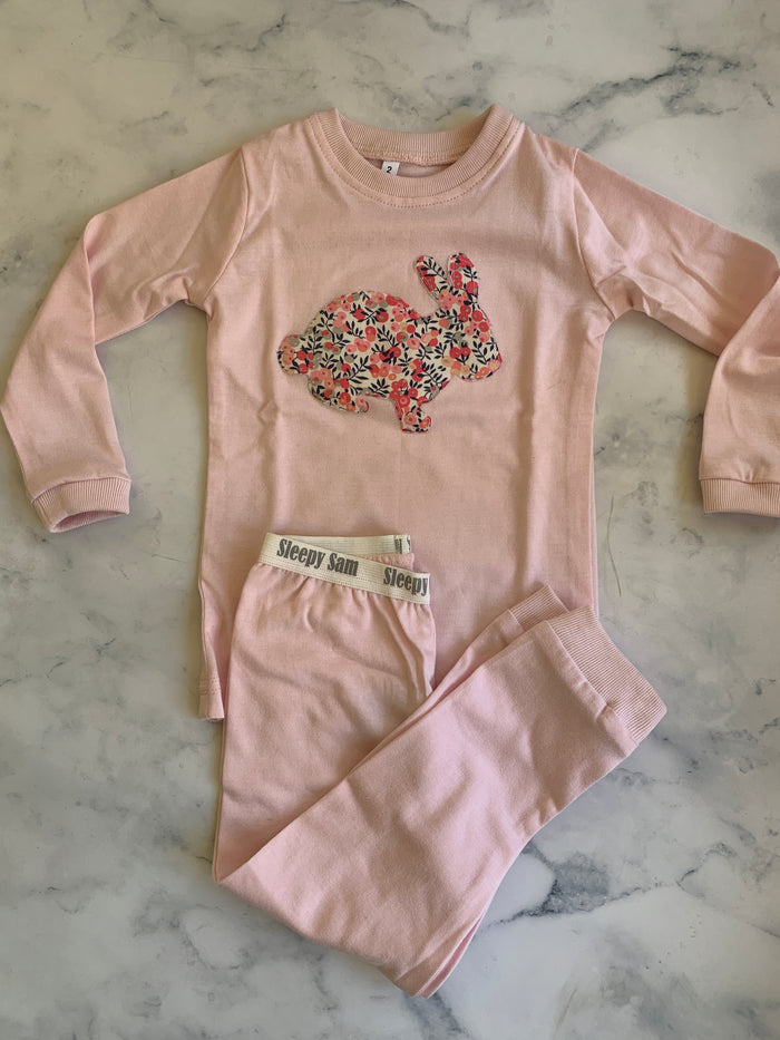 Pink Bunny Pajamas - Love Sam