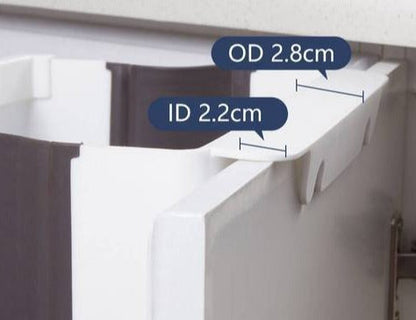 Press &amp; Pull - Wall-mounted waste bin