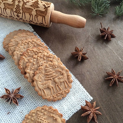 Professional Rolling Pin Christmas Edition