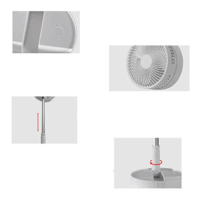 Retractable Cooling Fan