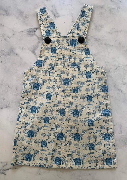School Room Dungaree Dress - Love Sam