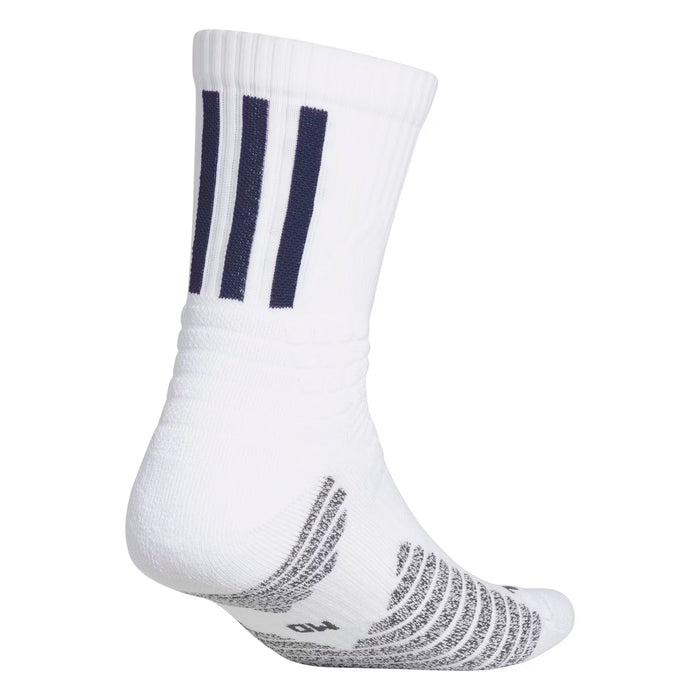 ADIDAS Select Socks (White/Navy)