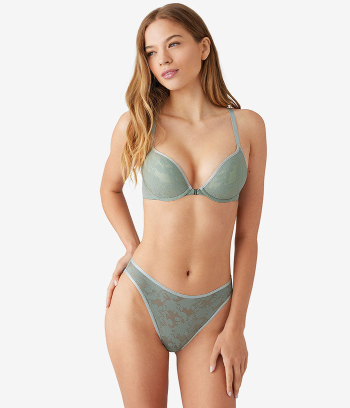 Shadow Scene Front Close Push Up Bra: Shadow
