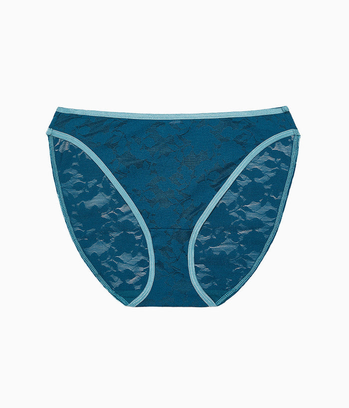 Shadow Scene Hi-Leg: Blue Coral