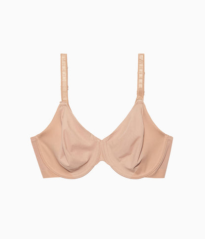 Shape Revelation® Uneven Underwire Bra: Praline