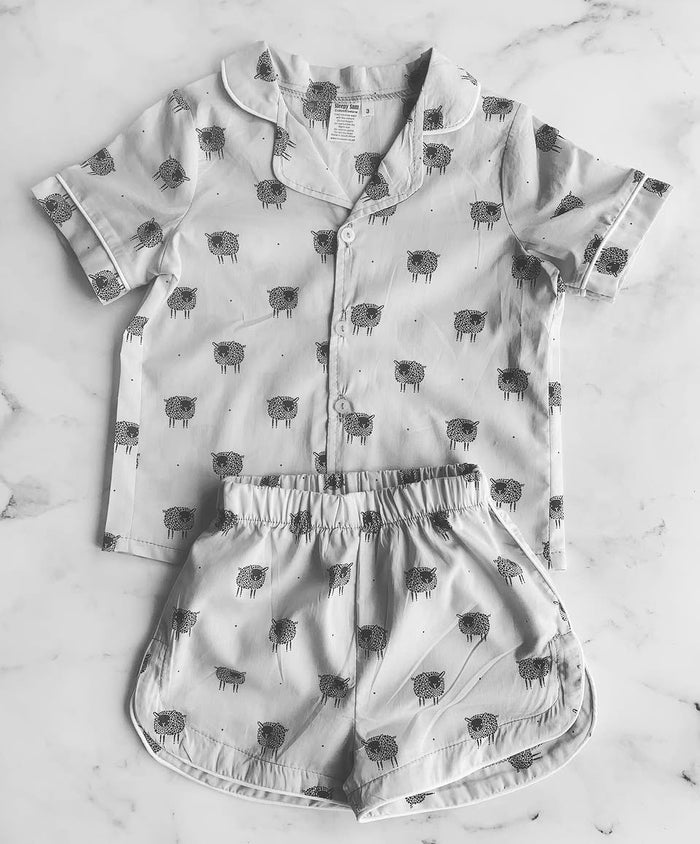 Sheep Pyjamas grey - Love Sam