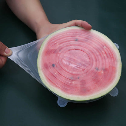 Silicone Stretch Lids (6 pieces)