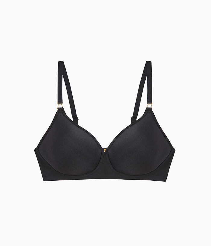 Simply Done Wire Free T-Shirt Bra: Black