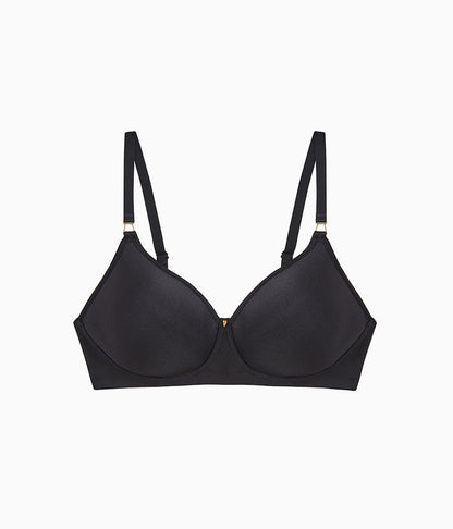 Simply Done Wire Free T-Shirt Bra: Black