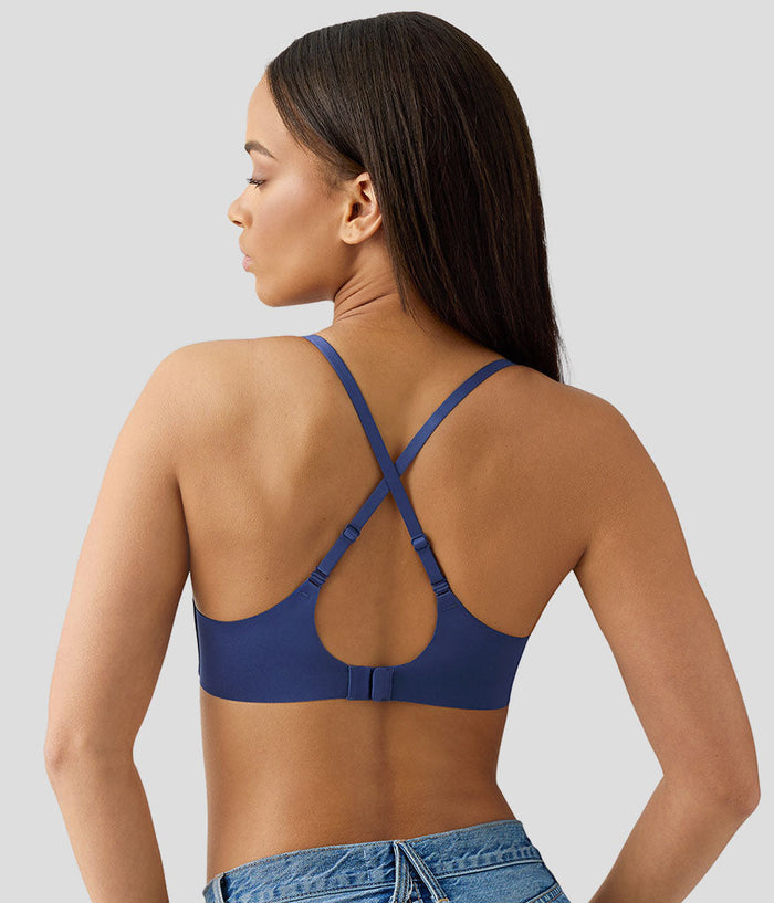 Spotlight Wire Free T-Shirt Bra: Crown Blue