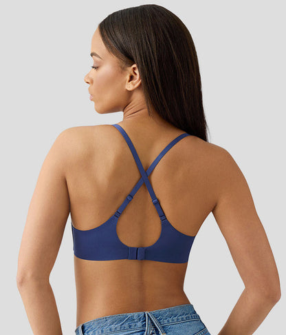 Spotlight Wire Free T-Shirt Bra: Crown Blue