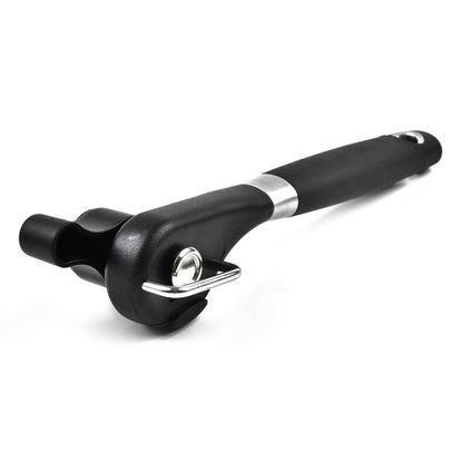 Stainless steel safe can opener