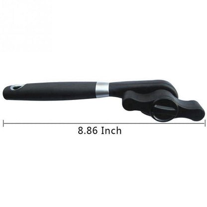 Stainless steel safe can opener