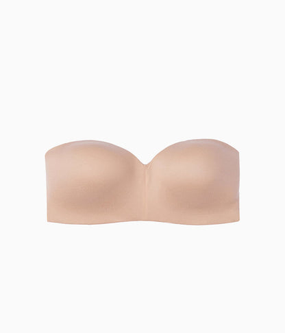 Staying Power Wire Free Strapless Bra: Sand