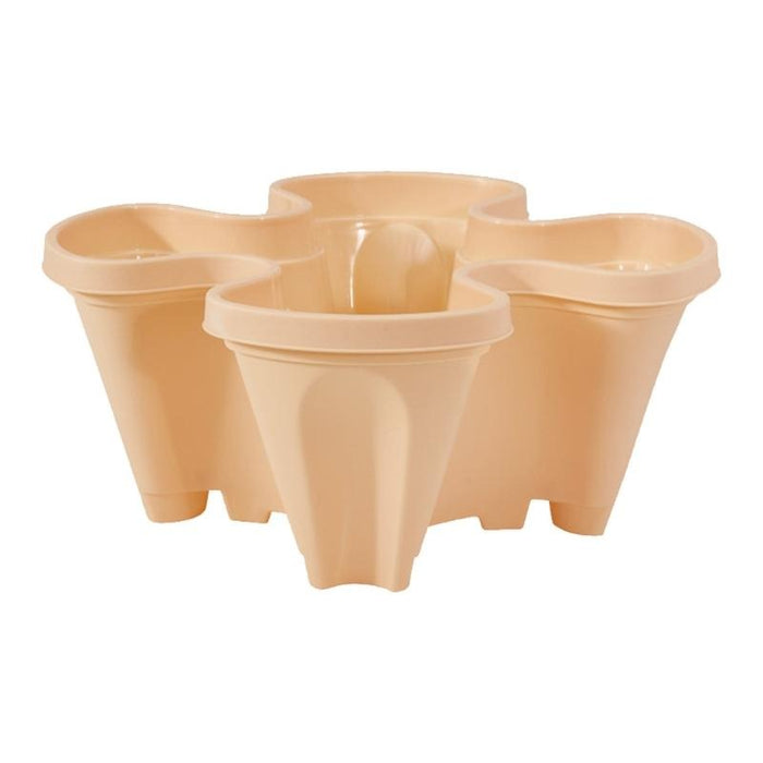 Strawberry stackable plant pots