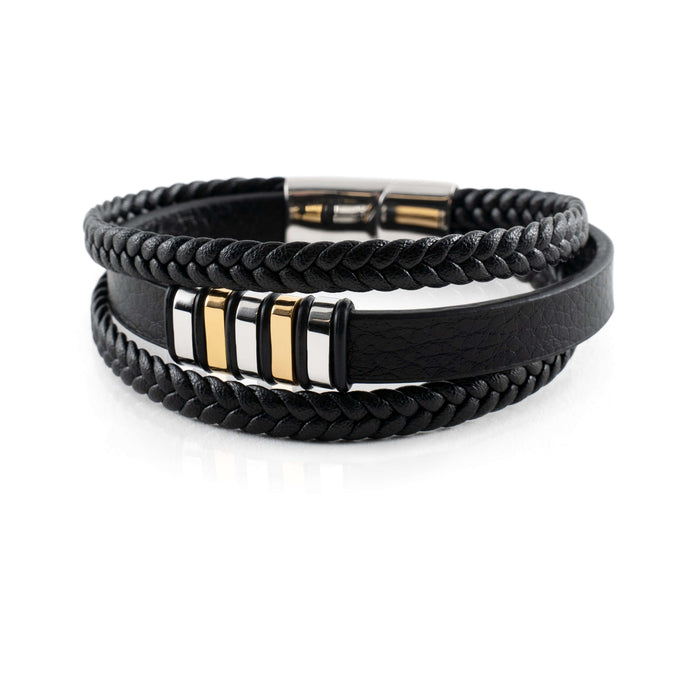Stylish Genuine Leather Bracelets For Men