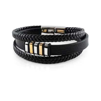 Stylish Genuine Leather Bracelets For Men