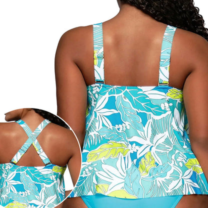 Sunsets Sadie Tankini Top 964T Kailua Bay Back