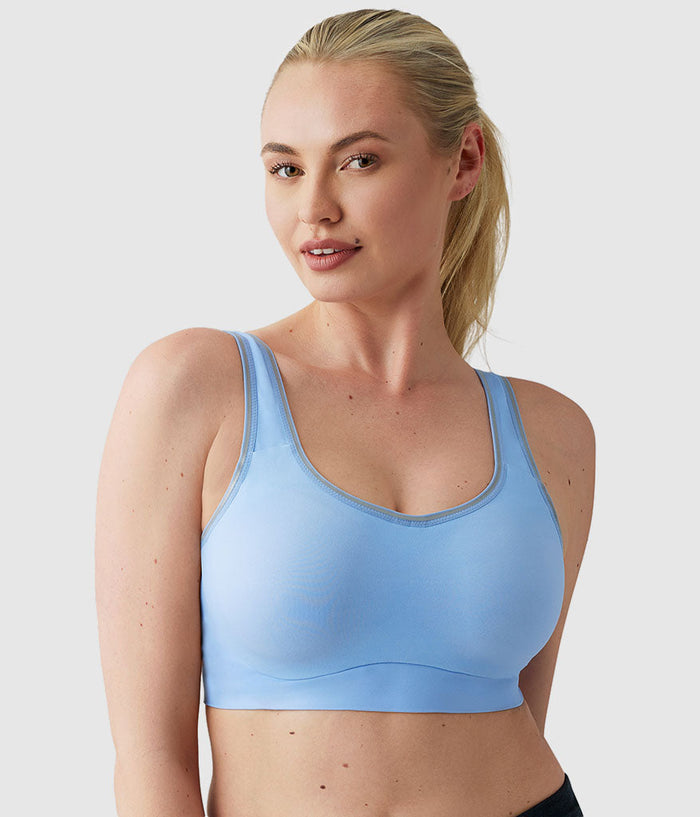 Sydney Sport Underwire Bra: Bel Air Blue