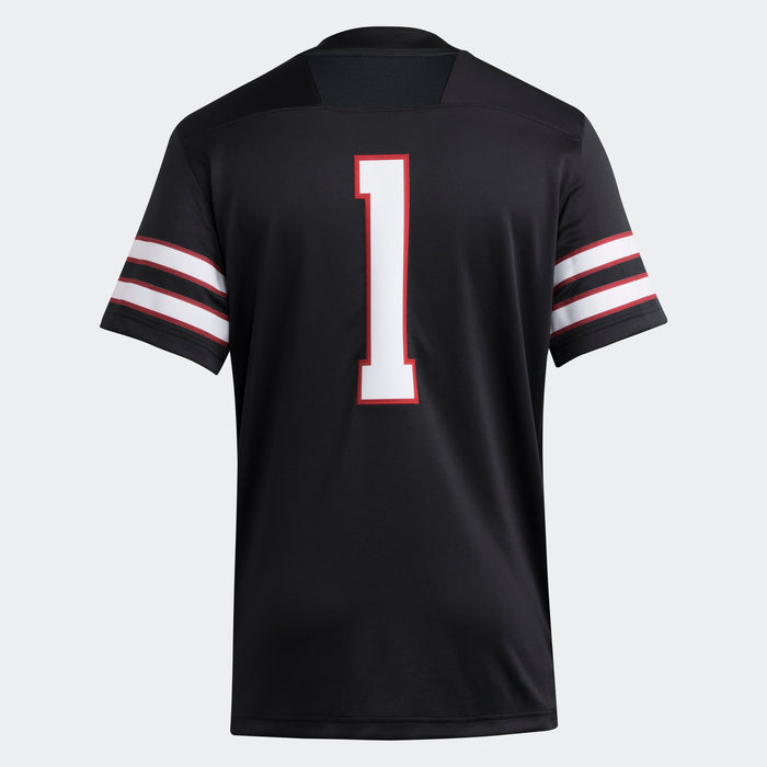 ADIDAS Texas Tech Red Raiders Premier Black Alternate Football Jersey