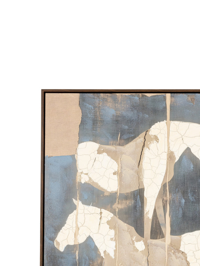 Textured Horse Wall Art (105513)