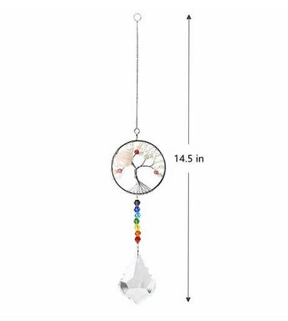 Tree of Life Crystal Sun Catcher