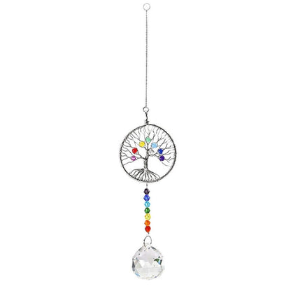 Tree of Life Crystal Sun Catcher