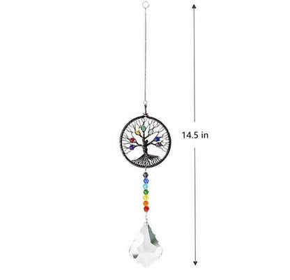 Tree of Life Crystal Sun Catcher