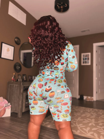 Trick or Treat Halloween onesie - We Stay Pretty