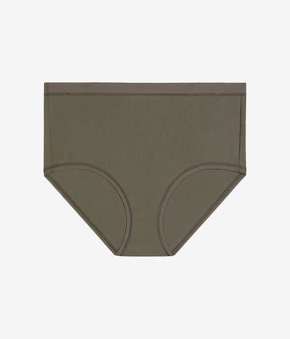 Understated Cotton Brief: Bungee Cord