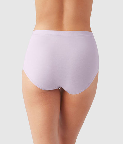 Understated Cotton Brief: Orchid Hush