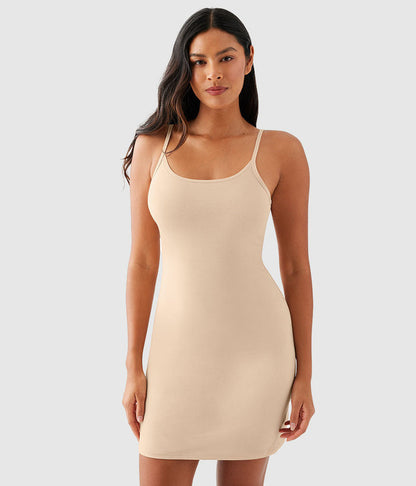 Understated Cotton Chemise: Sand