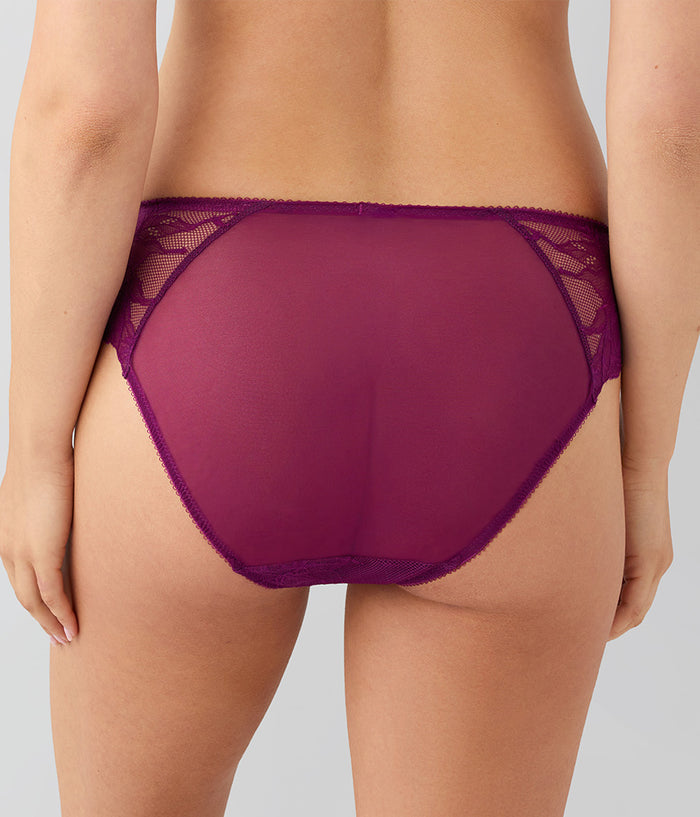 Vivid Attraction Hi-Cut: Dark Purple