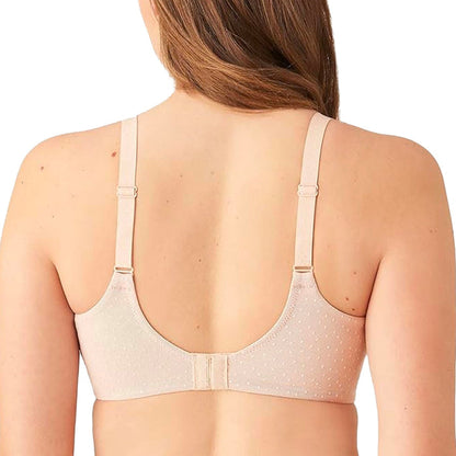Wacoal Back Appeal Wire Free Bra 852303 Rose Dust Rear View