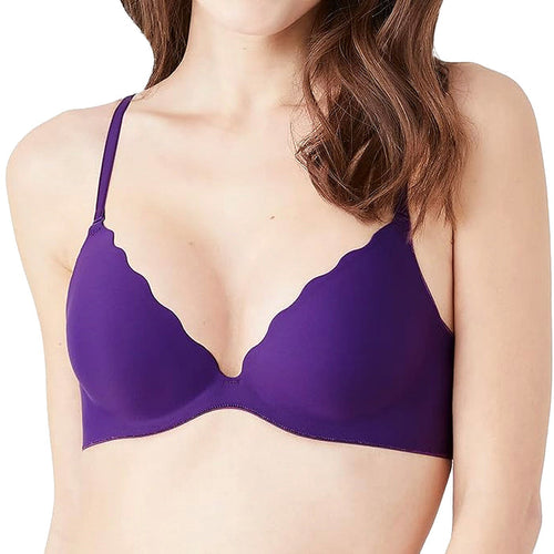 Wacoal b.tempt'd b.wow'd Push Up Bra 958287 Grape Royale Front