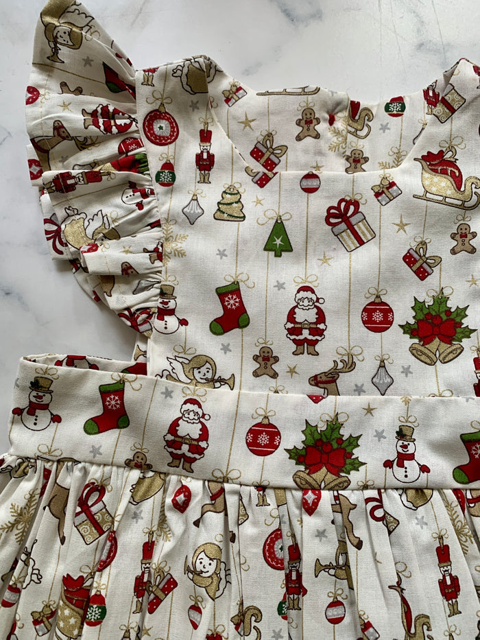 White Angel Christmas Dress - Love Sam