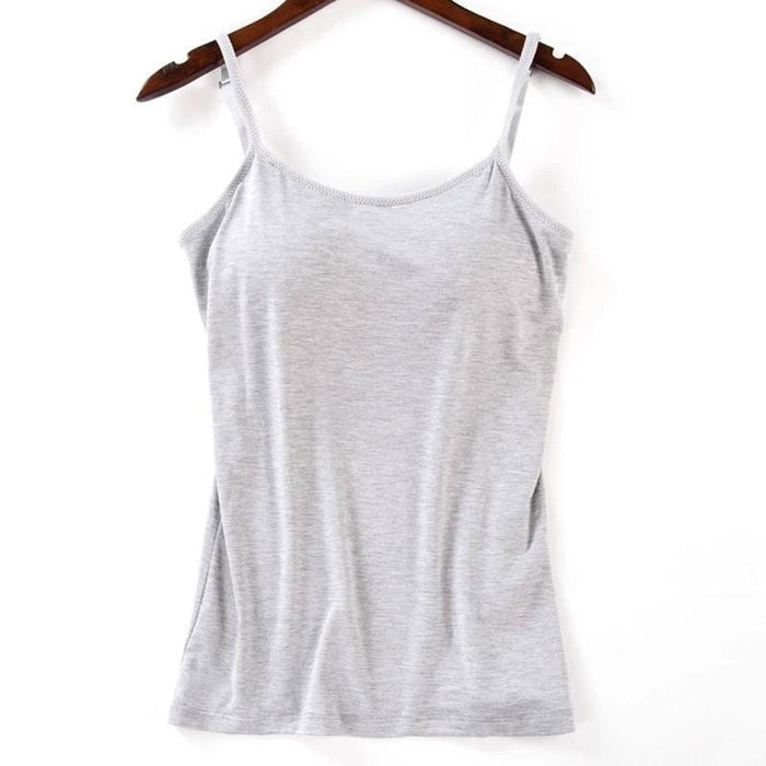 Women's Lined Cami Tank Tops